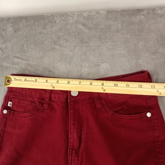 Judy Blue Womens Skinny Fit Red Jeans Size 3/26 - Picture 5 of 14